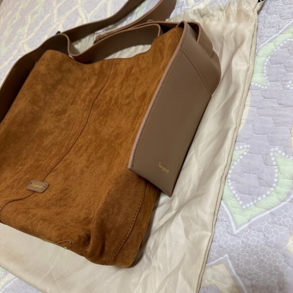 Songmont Large Drippy Tote Bag - Caramel - Picture 5 of 7